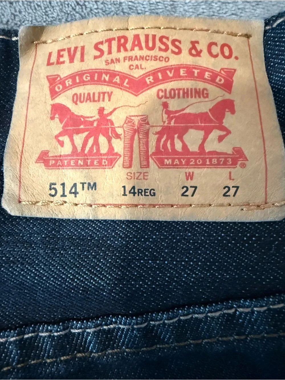 Levi's 514 Straight Jeans - Dark Indigo